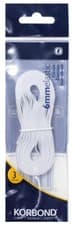 Image of Korbond White Elastic 6mm x 3m