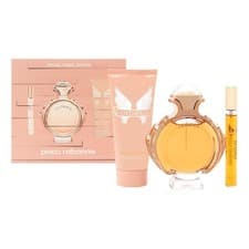 Image of Paco Rabanne Olympea Gift Set 80ml EDP + 100ml Body Lotion + 10ml EDP Travel Spr