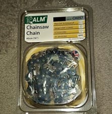 Image of ALM B&Q Black & Decker McCulloch Ryobi Chainsaw Chain 40cm 16 inch 57 Link CH057