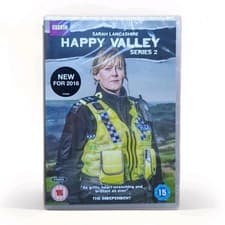 Image of Happy Valley Series 2 DVD Sarah Lancashire 2016 Police Drama - New & Sealed