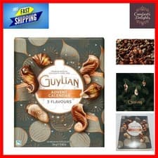 Image of Elegant Advent Calendar: 24 Days of Belgian Praline Chocolates in a Box