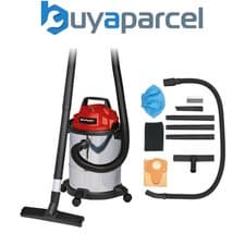 Image of Einhell Wet Dry Vacuum Cleaner 15L 1250W TC-VC 1815 S Corded Electric 2342390