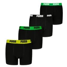 Image of Puma Boys Boxer Shorts, 4er Pack - Everyday Basic Boxers Ecom 4P, Cotton Blend