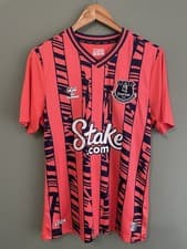 Image of Everton 2023/24 Away Shirt Small Excellent Condition Hummel