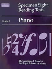 Image of Piano Specimen Sight-Reading Tests Grade 5 - ABRSM Pub 1994 Music Book '''