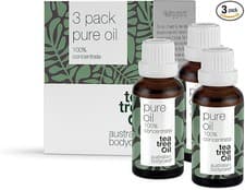 Image of Australian Bodycare 100% Pure Tea Tree Oil 3 x 30ml Antibacterial