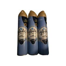 Image of 3 x GLADE PURE CLEAN LINEN AIR FRESHENER AEROSOL ROOM SPRAY 300ML TRUE SCENT NEW