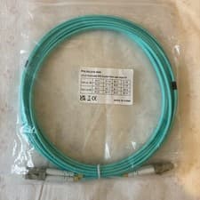 Image of 3m OM3 Fibre Optic Cable LC to LC Duplex Network Lead MM Patch LSZH Cable