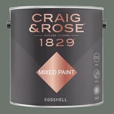 Image of CRAIG & ROSE 1829 EGGSHELL PULLMAN GREEN 2.5L
