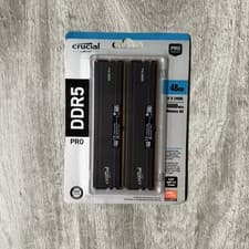 Image of Crucial Pro DDR5 RAM 48GB Kit (2x24GB) 6000MHz - Brand New Sealed, Fast Dispatch