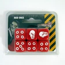 Image of Zombicide Red Dice Set from Cool Mini or Not