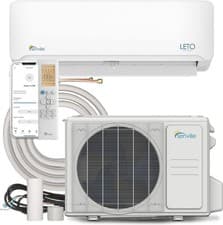 Image of Senville 9000 BTU Wall Split Air Conditioner Heat Pump, Wall Mounted, 9000 BTU