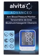 Image of Alvita Blood Pressure Monitor Upper Arm Advanced - 1 Pack