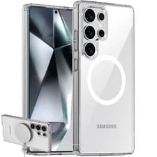 Image of Case For Samsung Galaxy S26 S25 S24 S23 S22 Ultra Plus Magsafe Clear Phone Cover