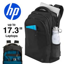 Image of HP 17.3" Professional Laptop Backpack Bag Case RFID lockable Padded 500S6AA