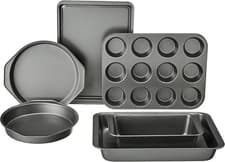 Image of 6-Piece Nonstick Bakeware Set | Non stick Coating
