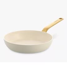 Image of GreenPan Evolution Aluminium Ceramic Non-Stick Frying Pan, Cream