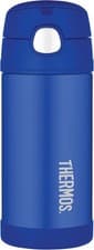 Image of Thermos - Blue Water Bottle (355ml) - BPA Free, Stainless Steel, Spill Proof, P