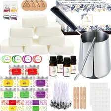 Image of ETUOLIFE Candle Making Kits for Adults Beginners,Soy Wax for Candle Making,Candl