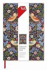Image of Address & Birthday Book - Strawberry Thief