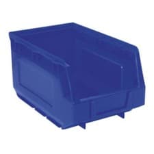 Image of Sealey Plastic Storage Bin 150 x 240 x 130mm - Blue Pack of 24 TPS324B