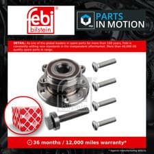Image of Wheel Bearing Kit 27317 Febi 1K0407621F 1T0498621 1K0407621FSK1 3C0498621 New