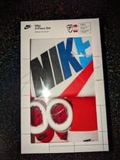 Image of NIKE 3 Piece Infant Baby Age 0-6 3 Piece Set Baby Bodysuit Bodysuit Bib Boottie