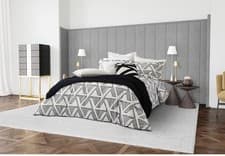 Image of Nalu Nicole Scherzinger Alana Clipped Jacquard Duvet Cover only  Double 