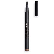 Image of Revolution Micro Brow Pen Triple Edge Tip for Microblading Effect - Light Brown