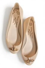 Image of Vivienne Westwood X Anglomania & Melissa Sweet Love Ballet Flats - US 8/ UK 6