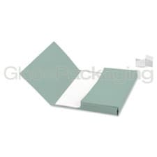 Image of 50 x GREEN FOOLSCAP HALF FLAP DOCUMENT WALLETS FOR A4 DOCS ETC