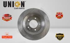 Image of Hyundai/Kia  2x Brake Rear Discs Set Solid 284mm 58411L1000