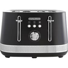 Image of Morphy Richards 248020 Illumination 4 Slice Toaster Black