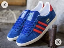 Image of Adidas Gazelle OG, Navy Red, Size UK 11, Q34727