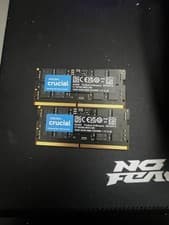 Image of Micron Crucial 32GB DDR5 Laptop RAM Kit 2x16GB - 5600MHz SODIMM Memory