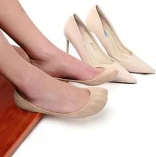 Image of Womens Invisible Trainer Socks Footsies No Show Shoe Liner Ladies Cotton Socks