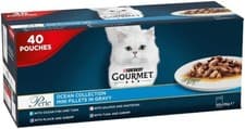 Image of GOURMET Perle Ocean Collection Wet Cat Food Digestive Health Multipack 40x85g UK