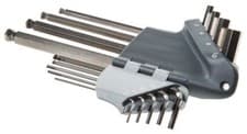 Image of Facom 83SHST.JP9 Stainless Steel 9 Piece Hex Allen Key Set 1.5 > 10mm In Clip