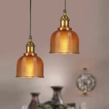 Image of Glass Shop Lamp Bar Chandelier Lighting Home Ceiling Light Canteen Pendant Light