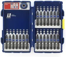 Image of Irwin 22 Piece Impact PZ/PH/TX Screwdriver Bit & Magnetic Holder Set,1923436