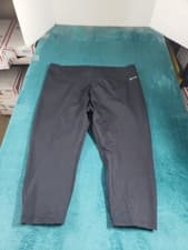 Image of Calvin Klein Performace Activewear Pants Size 2X Women Black Athletic Tights NWT