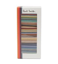 Image of Paul Smith Signature 3-Pack Multistripe Socks Multicolor One Size