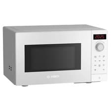 Image of Bosch FFL023MW0B Series 2 800W LED Freestanding Microwave - White