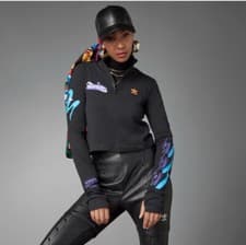 Image of Womens Adidas Crop T shirts Long sleeve Always Original Shirt New Collection
