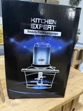 Image of Kitchen Expert Electric Food Processor 80W 3L Stainless Steel Bowl