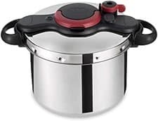 Image of Tefal Clipso MINUT Easy Pressure Cooker 9 LitRE Stainless Steel, P4624966