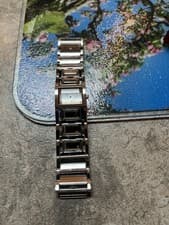 Image of GUESS Silver Stainless Steel Ladies Watch