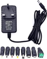 Image of JZK 5V 1A DC Power Supply Adapter, AC 100-240V to DC 5 Volt 1 Amp 1000Ma Power A