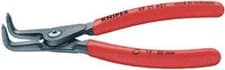 Image of Knipex 75094 130mm 90deg Bent External Straight Tip Circlip Pliers 10 - 25mm