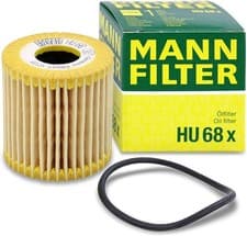 Image of MANN-FILTER HU 68 x Oil Filter - CARS + TRANSPORTERS
